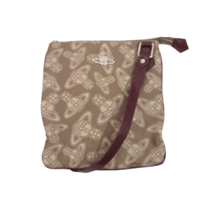 ヴィヴィアンウエストウッド アングロマニア オーブ キャンバス レザー ショルダーバッグ 買取実績