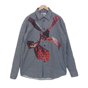 ヴィヴィアンウエストウッド マン ストライプ プリント 長袖シャツ 買取実績