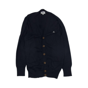 ヴィヴィアンウエストウッドマン オーブ刺繍 ウール カーディガン ネイビー 買取実績