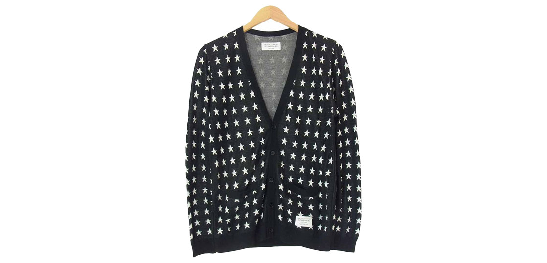 ワコマリア 15SS-KNT-14 スター カーディガン 買取実績