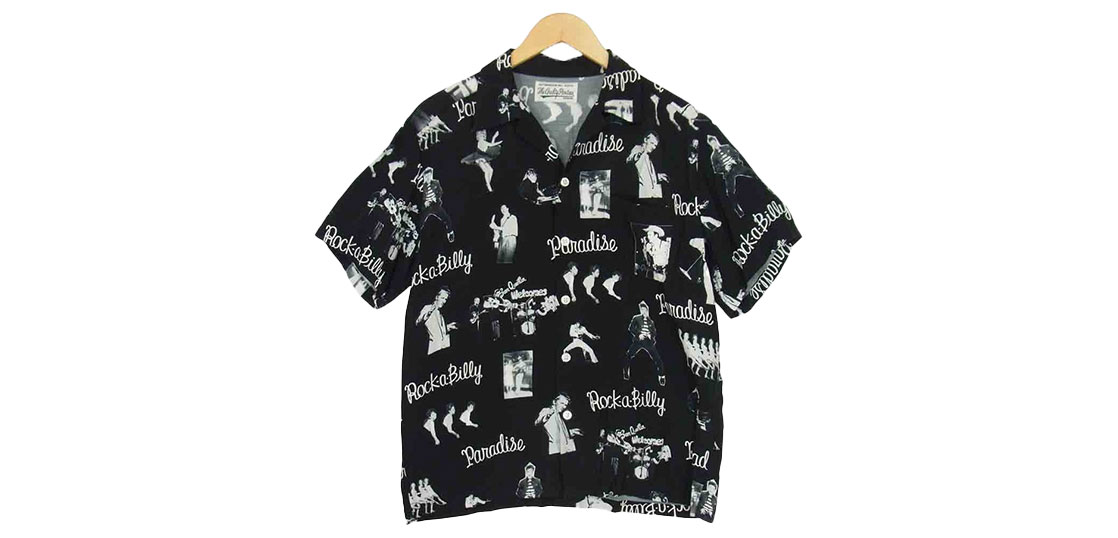 ワコマリア ロカビリー ハワイアン レーヨン シャツ 19SSE-WMS-HI01 買取実績