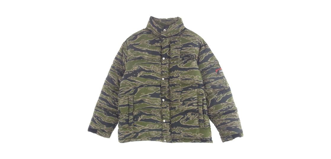 ワコマリア × ナンガ 20AW TIGERCAMO DOWN JACKET 買取実績