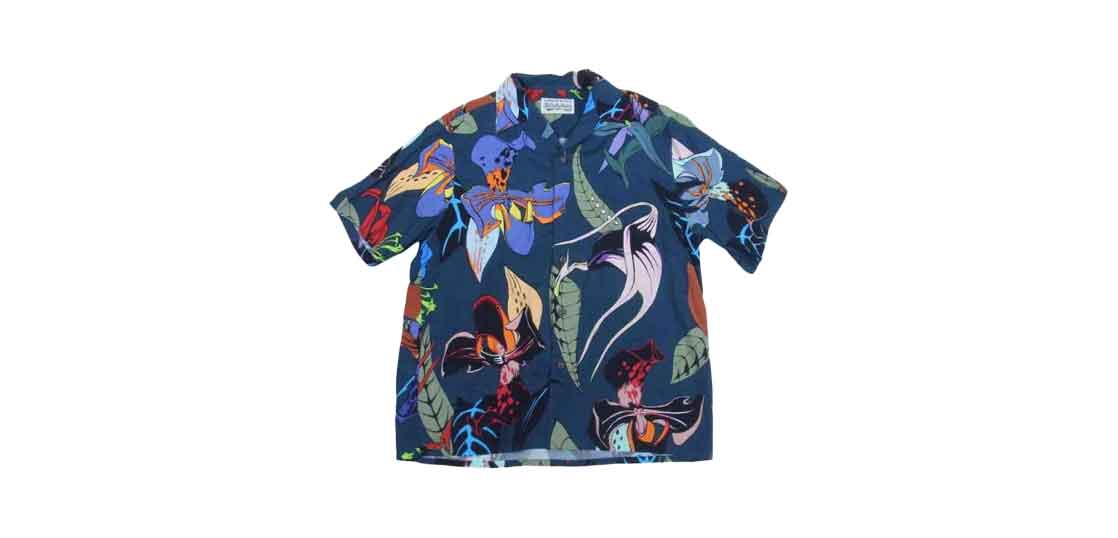 ワコマリア 22SS 22SSE-WMS-HI01 TYPE-1 ハワイアン シャツ 買取実績