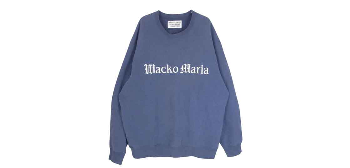ワコマリア 23SS MIDDLE WEIGHT CREW NECK SWEAT SHIRT 買取実績