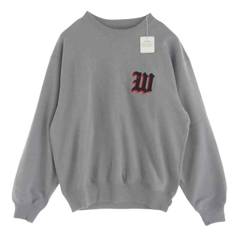 ワコマリア 24AW 24FW-WMC-SS08 MIDDLE WEIGHT SWEAT SHIRT ミドル ウェイト スウェット 買取実績 画像