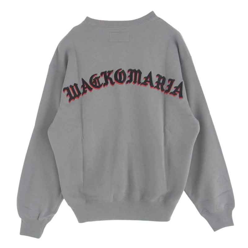 ワコマリア 24AW 24FW-WMC-SS08 MIDDLE WEIGHT SWEAT SHIRT ミドル ウェイト スウェット 買取実績 画像