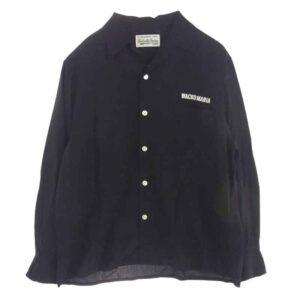 ワコマリア 24SSE-WMS-OC03 50’S SHIRT L/S TYPE 2 BLACK 長袖 シャツ 買取実績
