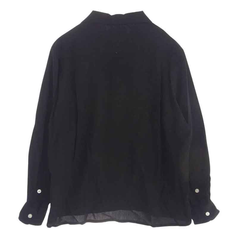 ワコマリア 24SSE-WMS-OC03 50'S SHIRT L/S TYPE 2 BLACK 長袖 シャツ 買取実績 画像