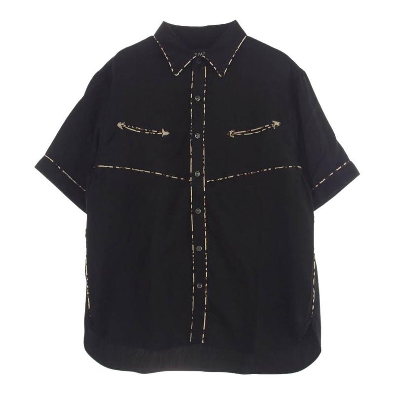 ワコマリア 24SS-WMS-WS01 WESTERN SHIRT レオパード ライン ウエスタン 半袖 シャツ 買取実績 画像