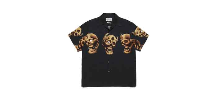 ワコマリア×56 TATTOO STUDIOの「WACKO MARIA/56 TATTOO STUDIO / S/S HAWAIIAN SHIRT」の価格が高騰中! 買取価格も公開 画像