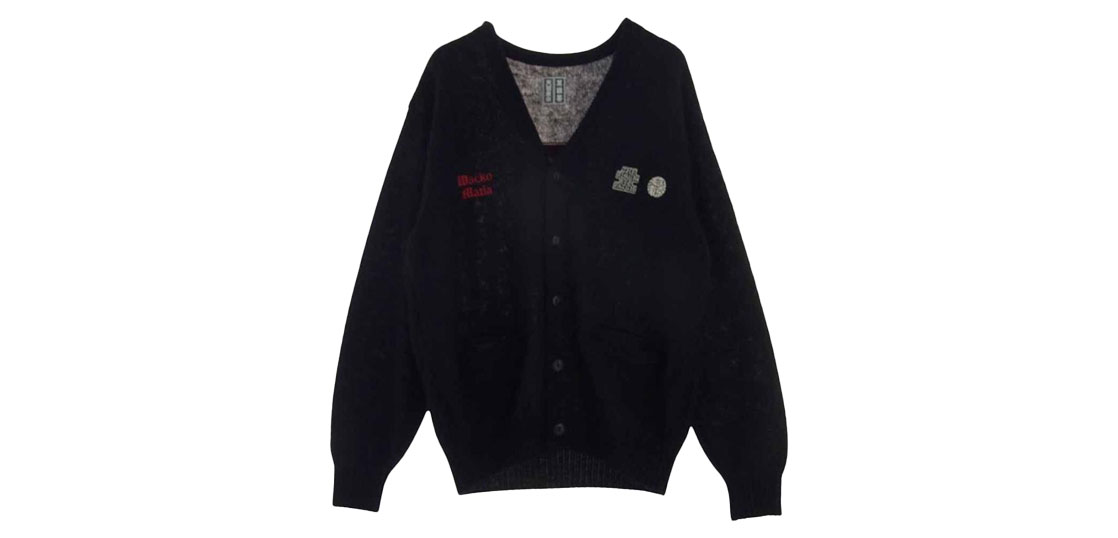 ワコマリア×BLACK EYE PATCH 22AW BEP-WM-KN01 MOHAIR KNIT CARDIGAN 黒眼帯 買取実績