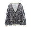 ワコマリア 23AW LEOPARD MOHAIR KNIT JACQUARD CARDIGAN 画像