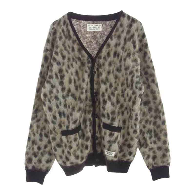 ワコマリア LEOPARD MOHAIR CARDIGAN モヘア混 レオパード カーディガン 買取実績 画像