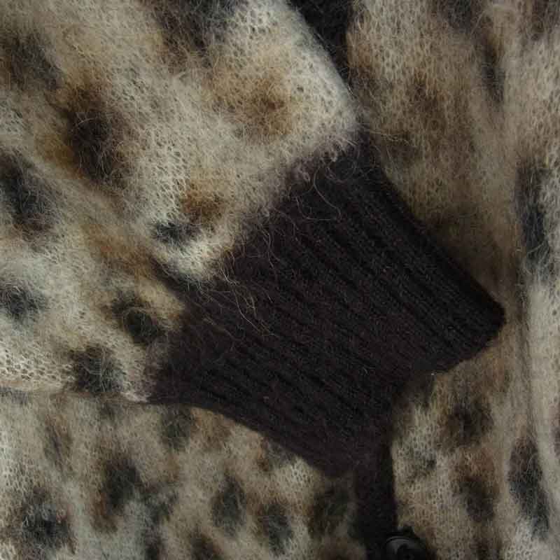 ワコマリア LEOPARD MOHAIR CARDIGAN モヘア混 レオパード カーディガン 買取実績 画像