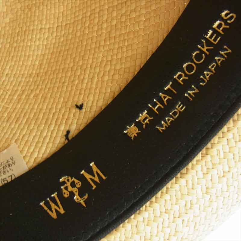 ワコマリア × 東京HAT ROCKERS 東京ハットロッカーズ パナマハット 買取実績 画像