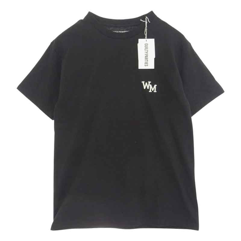 ワコマリア 24AW 24FW-WMT-TEE09 CREW NECK T-SHIRT クルーネック 半袖 Tシャツ WMロゴ刺繍 買取実績 画像