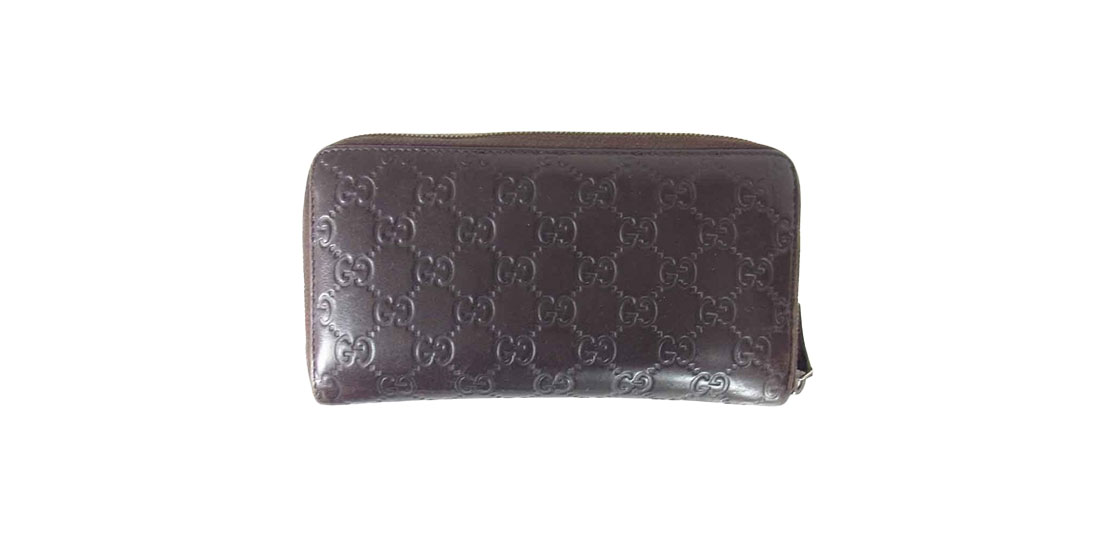グッチ シマ GG レザー ラウンド ジップ 長財布 ロング ウォレット 買取実績