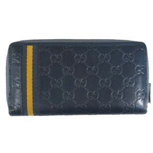 グッチ シマ ラウンドジップ レザー 長財布 ロング ウォレット イエロー 買取実績