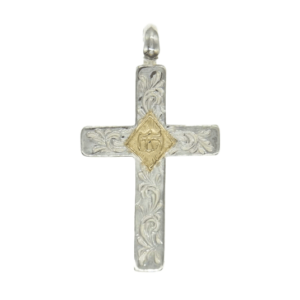 鷲見太郎 P＆T ギャランティ付属 K18 アラベスク イーグルメタル ミニ クロス ペンダントトップ 買取実績