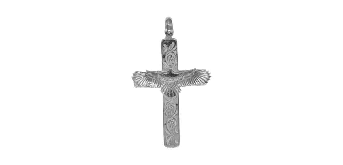 鷲見太郎 P＆T ギャランティ付属 アラベスク ミニ イーグル クロス ペンダントトップ 買取実績