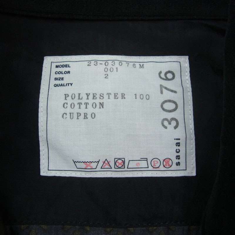 サカイ 23SS 23-03076M Eric Haze Bandana Print Shirt エリック ヘイズ バンダナ プリント 半袖 シャツ 買取実績 画像