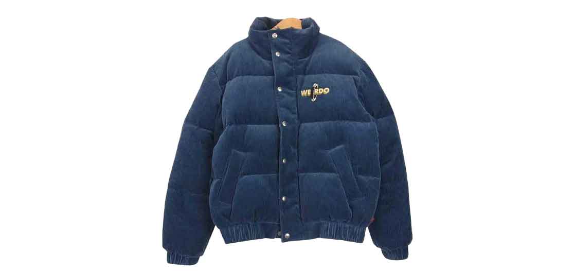 ウィアード NON SKID CORDUROY DOWN JACKET 買取実績