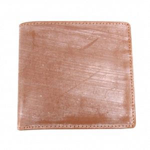 ホワイトハウスコックス レザー 二つ折り財布 ベージュ系 買取実績