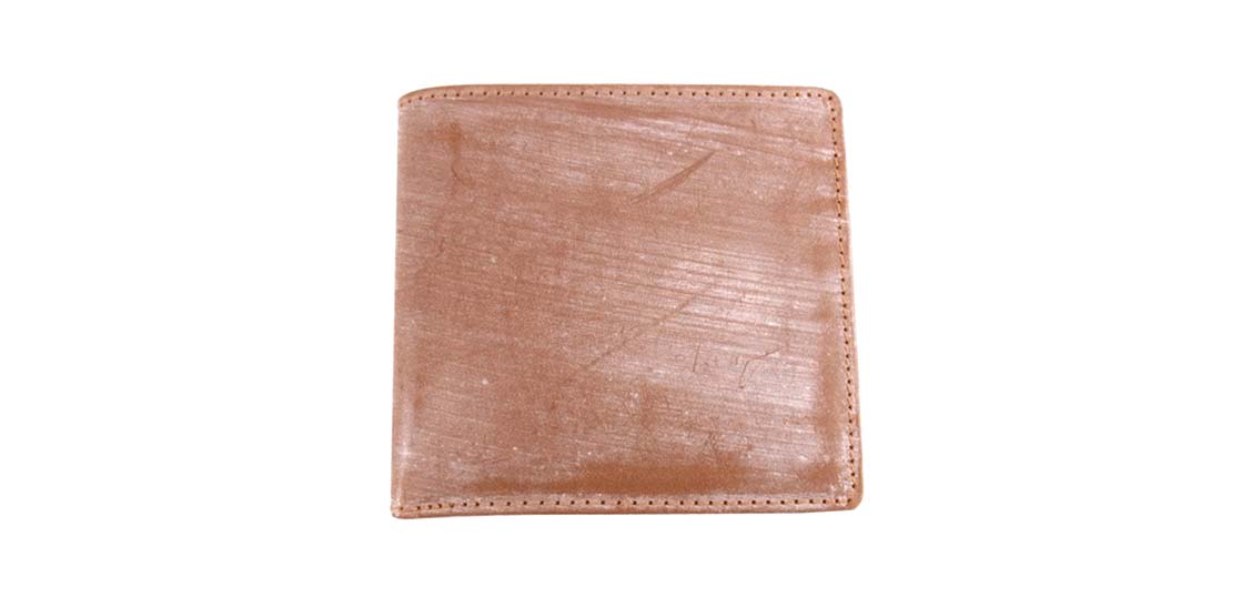 ホワイトハウスコックス レザー 二つ折り財布 ベージュ系 買取実績