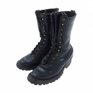 ホワイツブーツ スモークジャンパー レースアップ ブーツ ブラック 買取実績