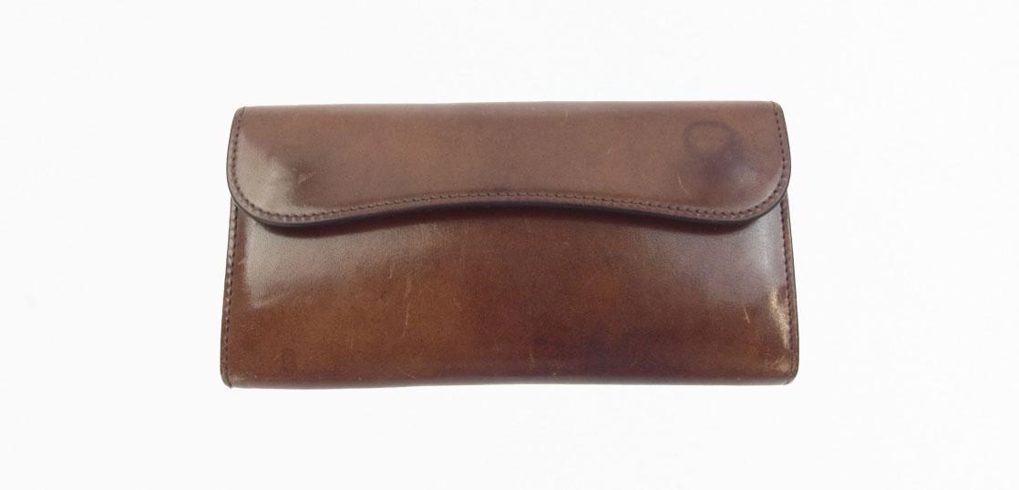 ワイルドスワンズ FULL GRAIN BRIDLE WAVE ウォレット 買取実績
