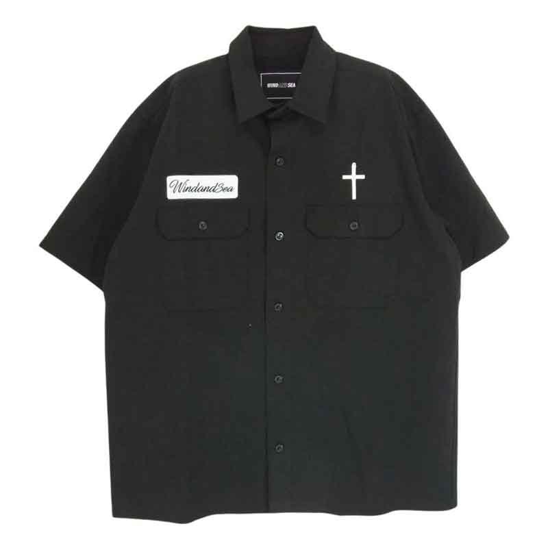 ウィンダンシー WDS-0-STCZ-24-Q1-SH-01 SD Santacruz Work Shirt サンタクルーズ ワーク ワッペン 半袖 シャツ 買取実績 画像