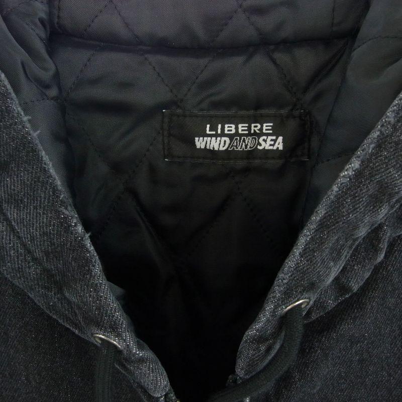 ウィンダンシー WDS X LIBERE WORK ZIP-UP JACKET 中綿 ジップアップ フーディ デニムブルゾン 買取実績 画像