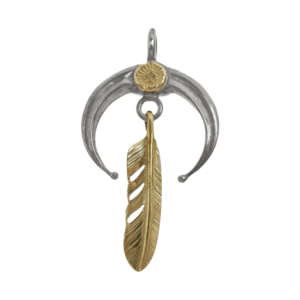 ウィングロック K18 全金小フェザー 金メタル付き ナジョーネ ナジャ ペンダントトップ 買取実績