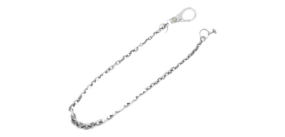 ウィングロック K18メタル付きウォレットチェーン買取実績