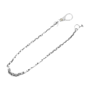 ウィングロック K18メタル付きウォレットチェーン買取実績