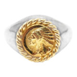 ウィングロック K18 インディアン カレッジリング 指輪 買取実績 アイキャッチ画像