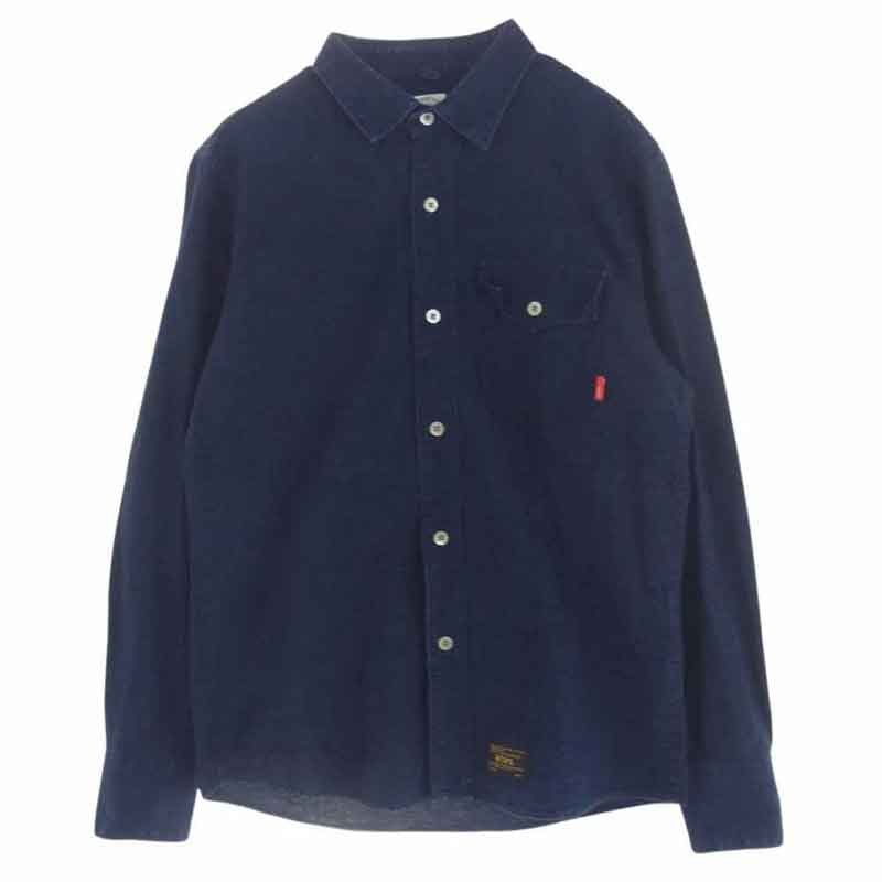 WTAPS 142GWDT-SHM11 INDIGO OX L/S SHIRTS インディゴ デニム 長袖 シャツ 買取実績 画像