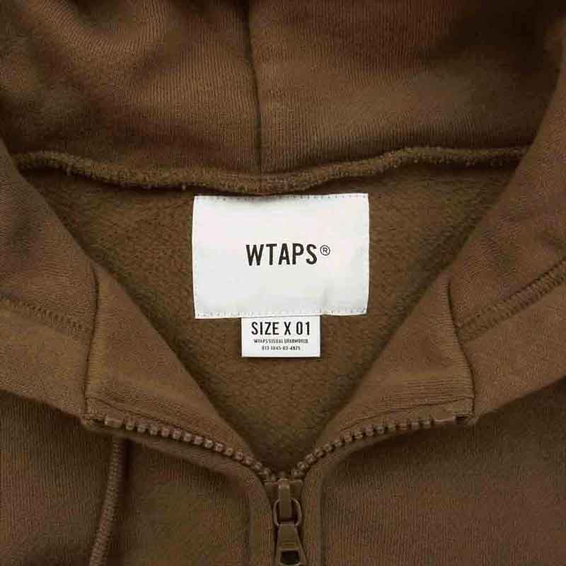 WTAPS 18AW 182ATDT-CSM23 Academy Zip Up アカデミー ジップ アップ フーディー パーカー 買取実績 画像