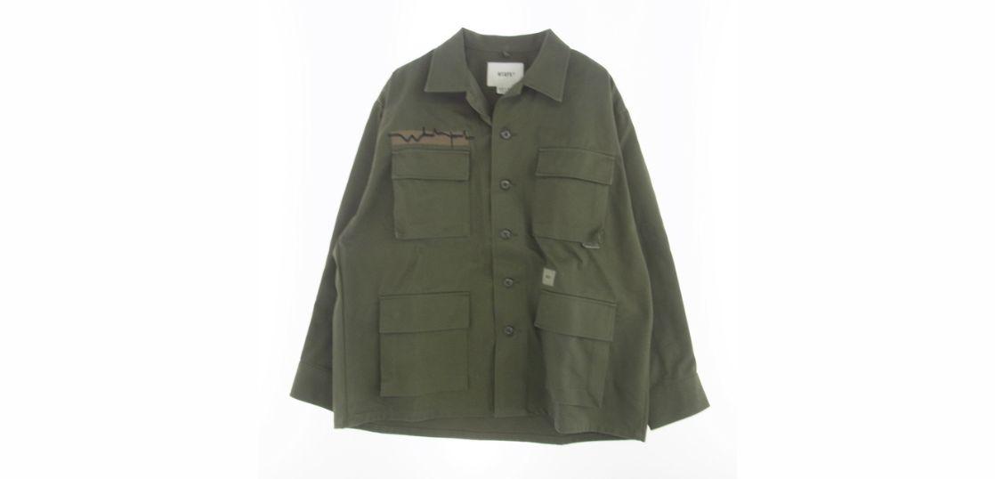 ///専用///DESCENDANT/SUB/コート/Pコート/WTAPS/ WTAPS ダブルタップス 21AW 212WDT-SHM02 JUNGLE BRAIN
