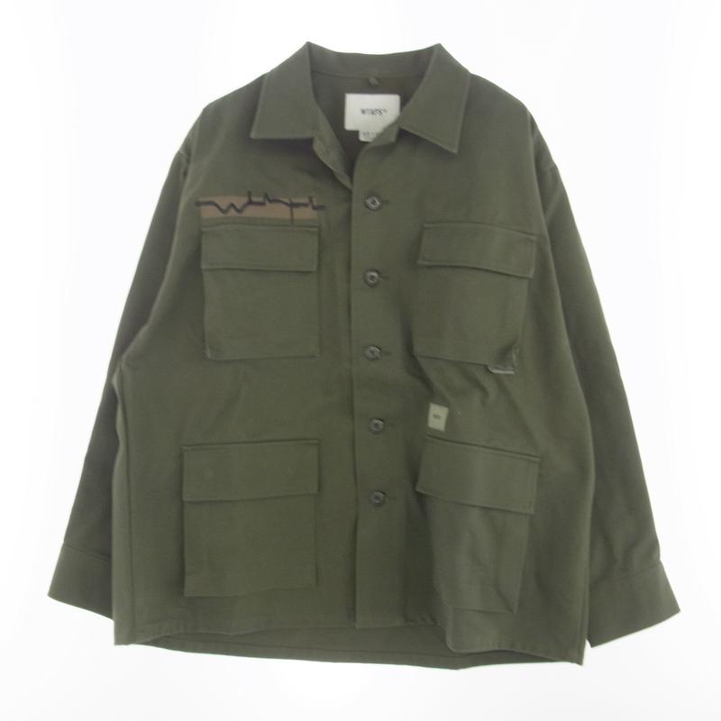 ダブルタップス 21AW 212WDT-SHM02 JUNGLE BRAIN EMBROIDERED JACKET ジャケット 買取実績 画像