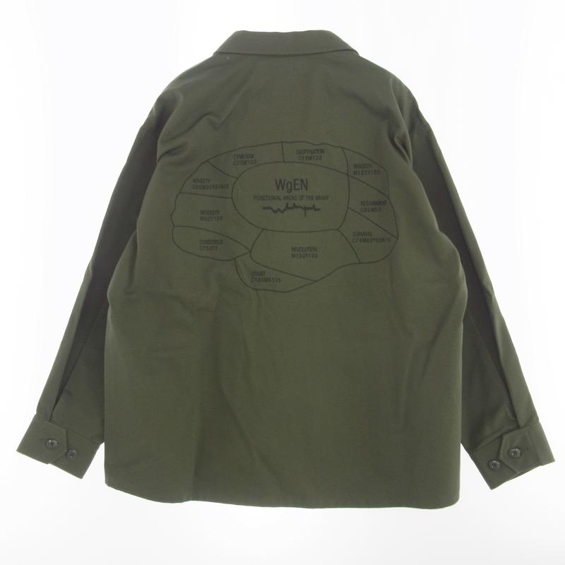 ダブルタップス 21AW 212WDT-SHM02 JUNGLE BRAIN EMBROIDERED JACKET ジャケット 買取実績 画像