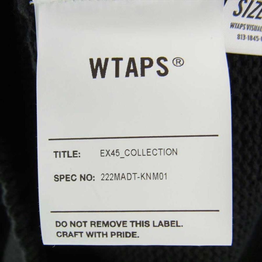 WTAPS 22AW 222MADT-KNM01 DITCH ニット ベスト ブラック 買取実績 画像