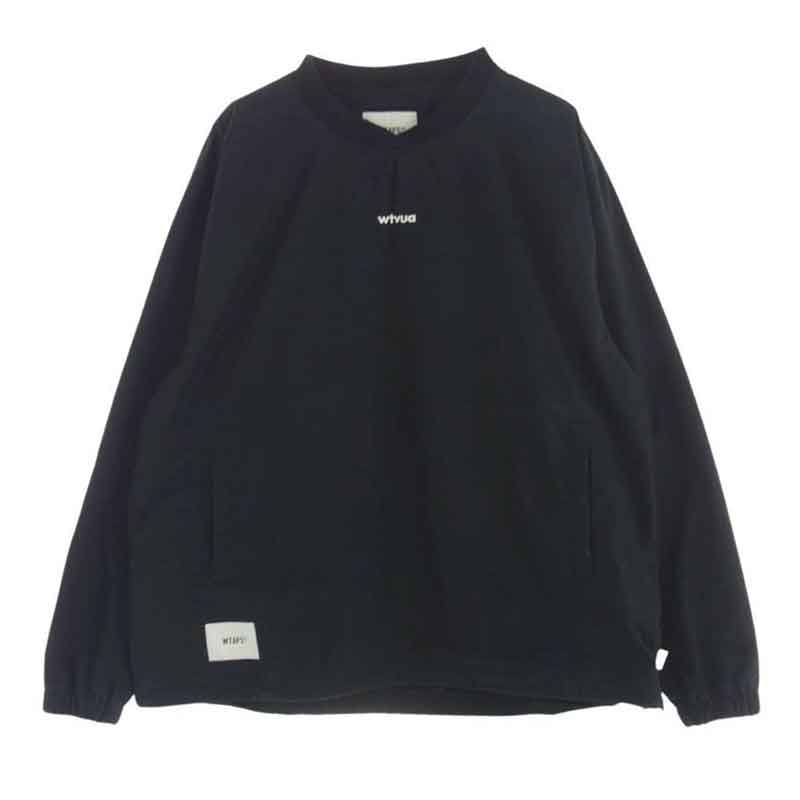 WTAPS 22AW 222TQDT-JKM02 SMOCK 01 JACKET WTVUA BLACK スモック01 ジャケット リップストップ プルオーバー 買取実績 画像