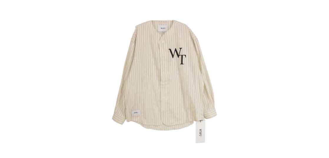 WTAPS 22SS 221TQDT-SHM01 リーグ ベースボール ストライプ フランネル シャツ 買取実績