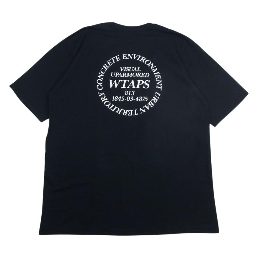 WTAPS 22SS 222PCDT-ST04S URBAN TRANSITION プリント 半袖 Tシャツ ブラック 買取実績 画像