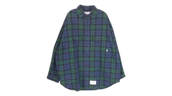 ダブルタップス 22SS 221TQDT-SHM02 LS COTTON FLANNEL TEXTILE 買取実績