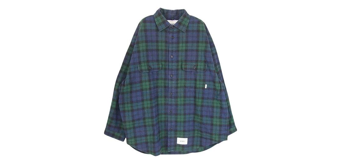 ダブルタップス 22SS 221TQDT-SHM02 LS COTTON FLANNEL TEXTILE 買取実績