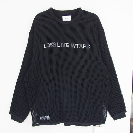 WTAPS 24SS 241ATDT-CSM11 GHILL LS COTTON LLW レイヤード メッシュ