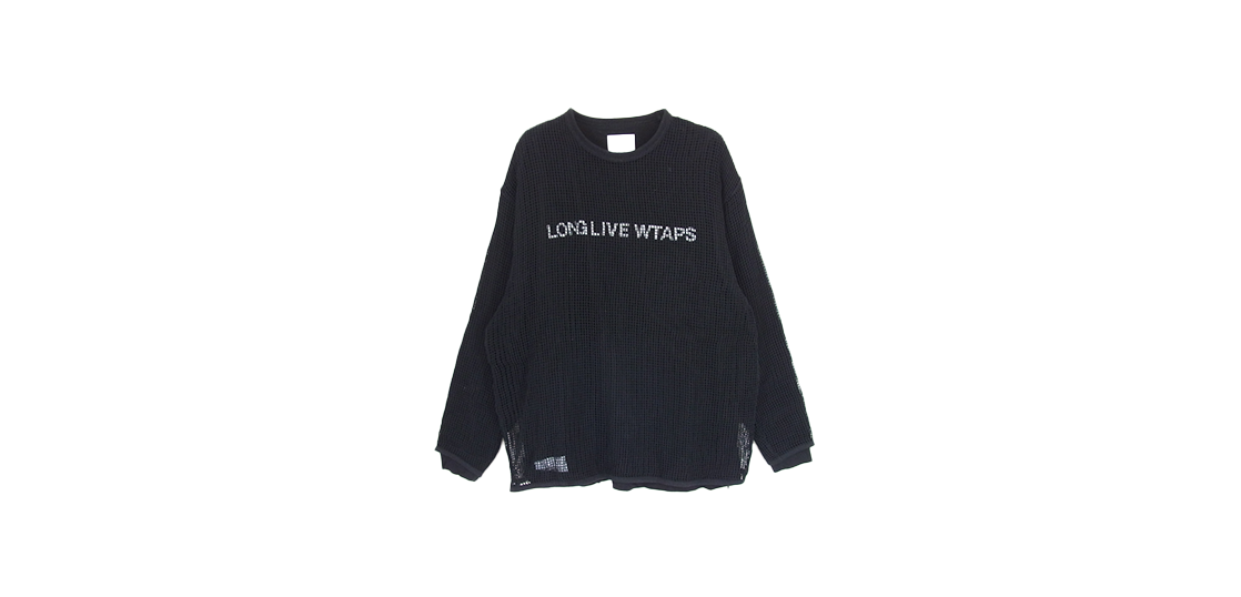 WTAPS 24SS 241ATDT-CSM11 GHILL LS COTTON LLW レイヤード メッシュ カットソー 買取実績