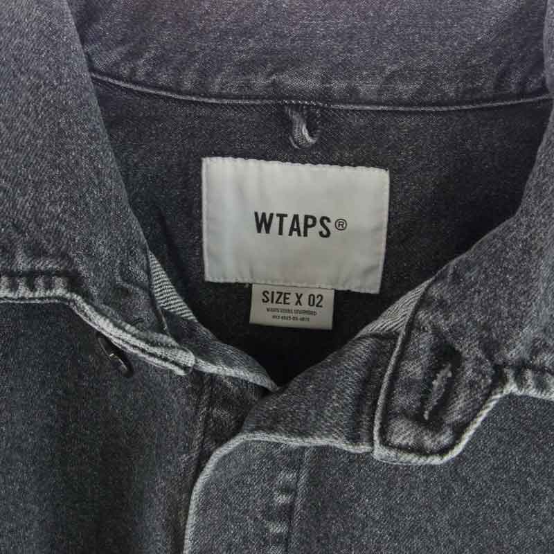 WTAPS 24SS 241WVDT-SHM04 WCPO 02 LS COTTON DENIM デニム シャツ ジャケット 買取実績 画像